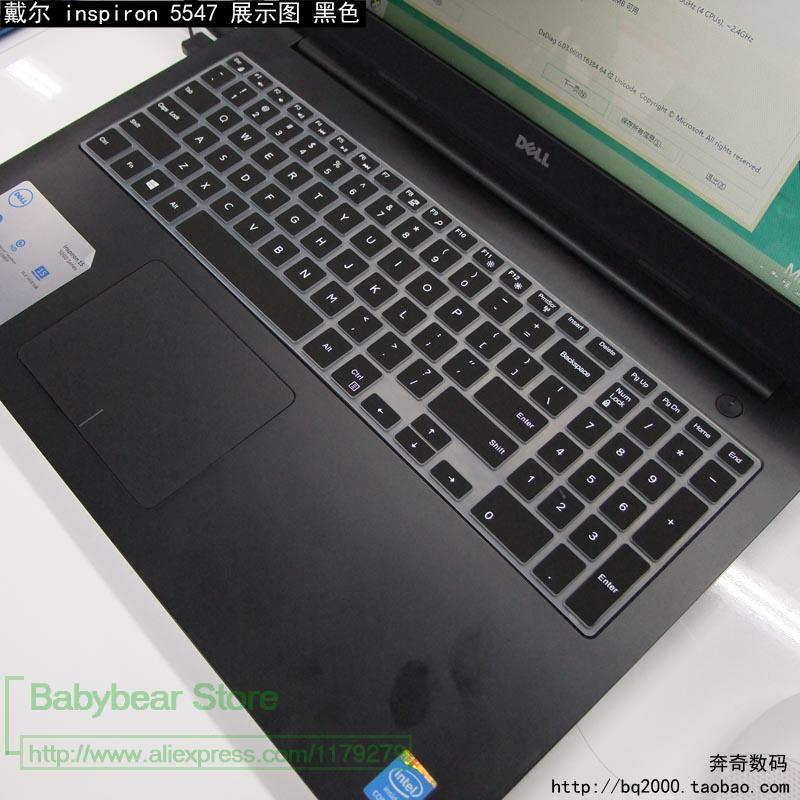 【UrbanNomad】15 inch laptop keyboard cover Protector for Dell inspiron 15 5547 Ins15C 3000 5000 15mr 15CR 3543. 