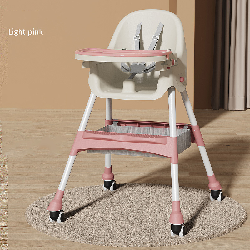 Multifunctional dining chair large foldable portable household baby chair dining table seat children's dining table