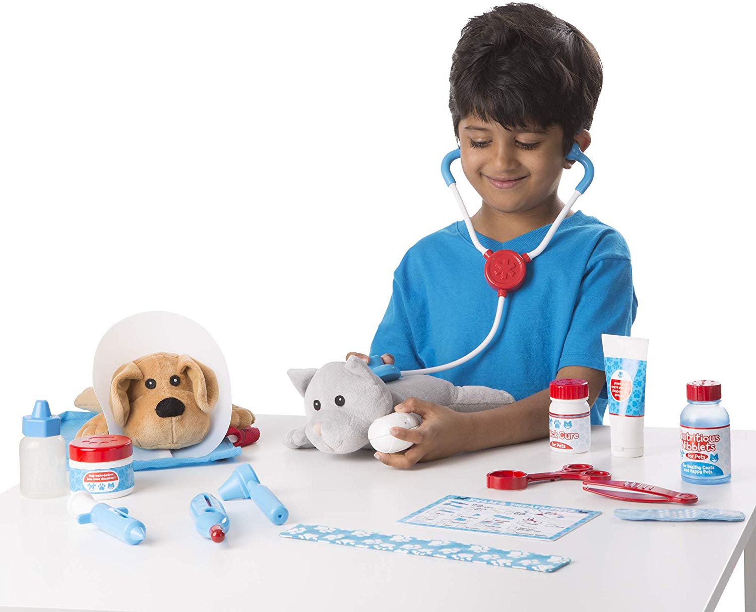 melissa and doug pet vet play set