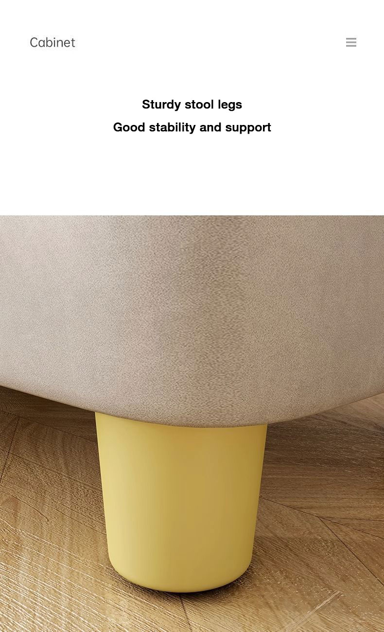 NFA tabouret Household storage receive a stool Entry shoe changing stool Rectangular stool Shoe stool Small chair and low stool