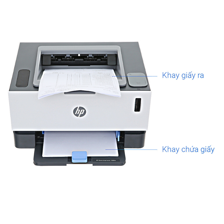 [Voucher 12% max 500K]Máy in laser đen trắng HP Neverstop Laser 1000w (4RY23A)