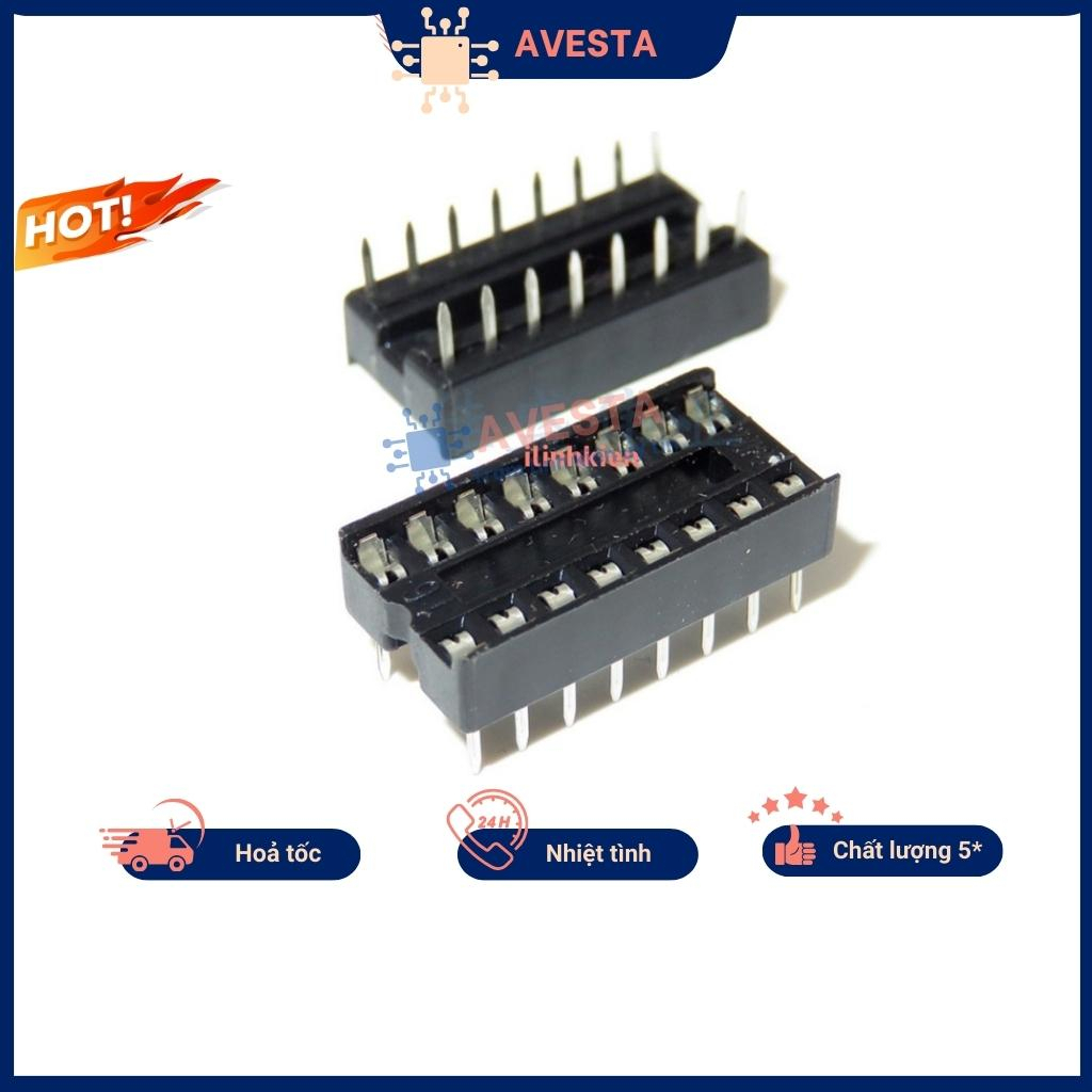 Đế ic dip-16 16 chân chất lượng cao avesta