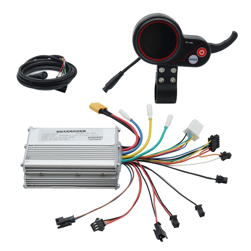 48V 20A Electric Scooter Controller Dashboard Accessory with TF-100 Display Scooter for Electric Scooter