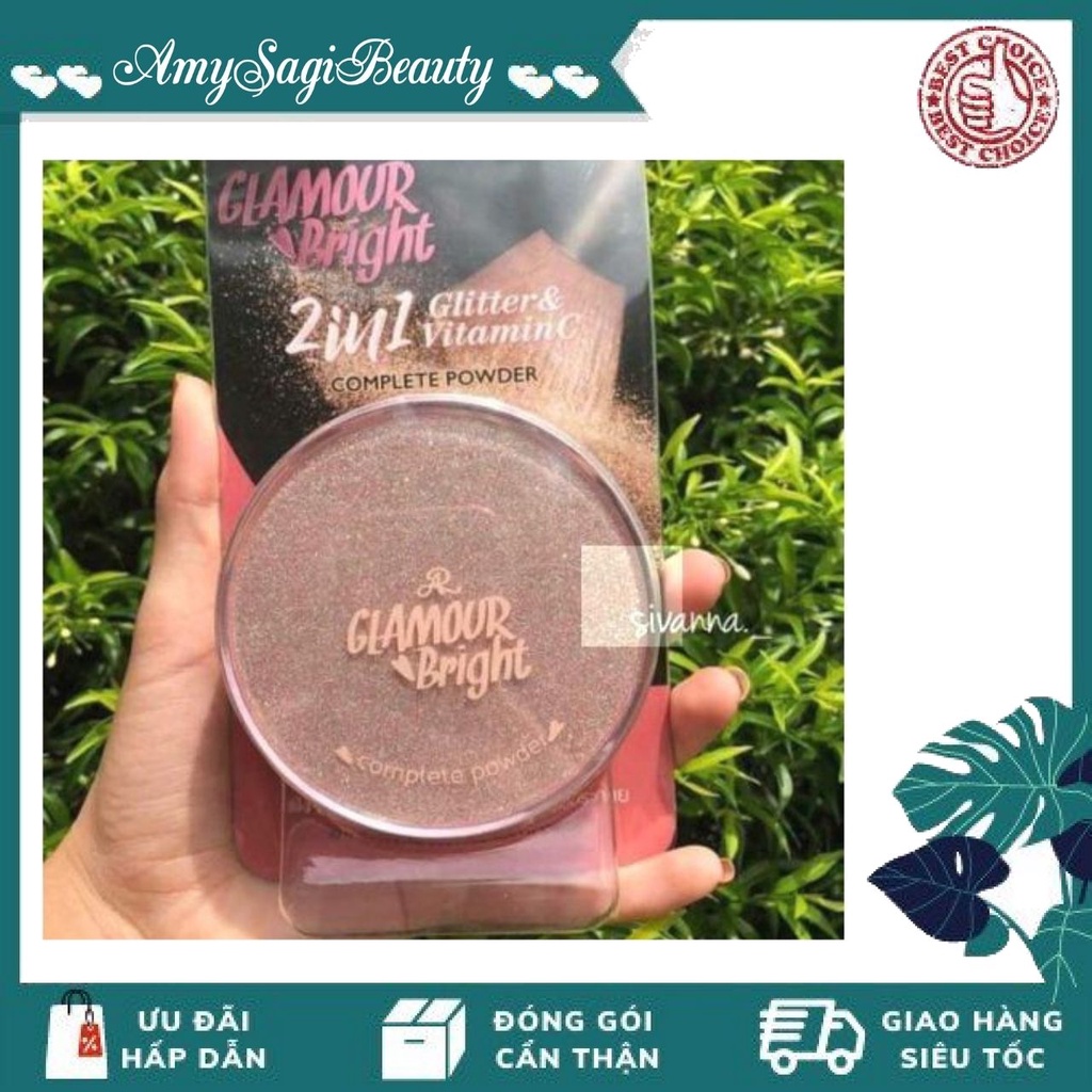 Phấn Phủ GLAMOUR BRIGHT 2IN1 (AUTH thái lan)Chính Hãng
