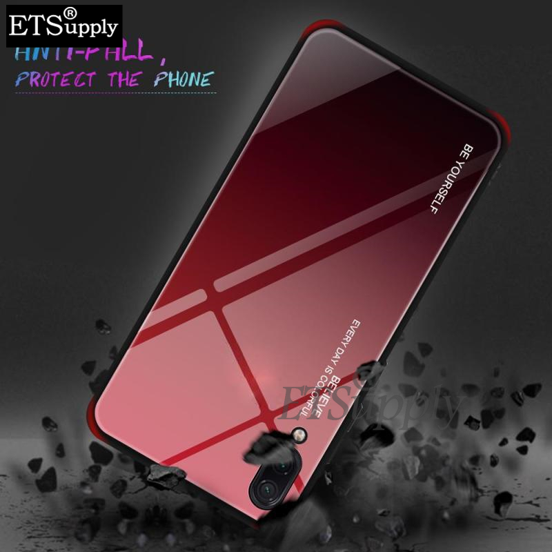Phone case Honor Magic 7 Pro Gradient Mirror Tempered Glass Protector Hard Back Cover Honor Magic 7Pro Case. 