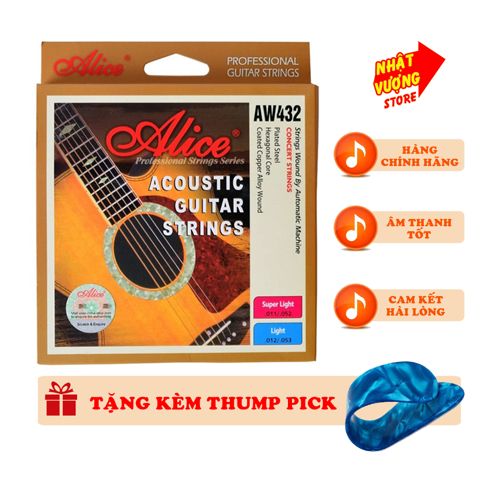 Bộ dây đàn guitar acoustic AW432