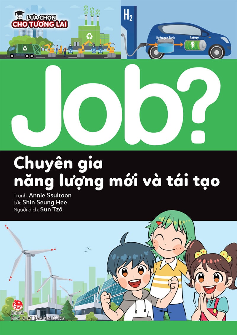 Sách - Combo Lựa chọn cho tương lai : JOB ? ( Lẻ Tập ) - Kim Đồng
