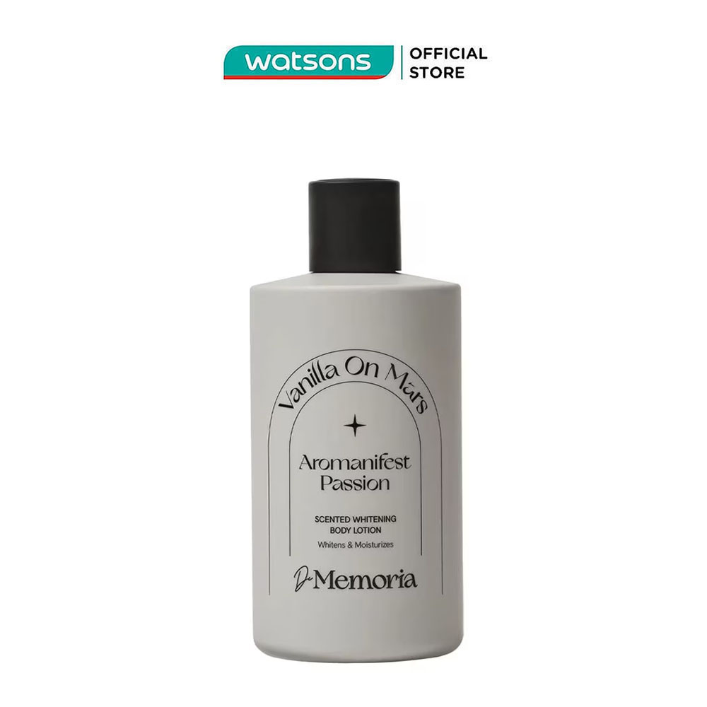 De Memoria Scented Whitening Body Lotion Vanilla On Mars 300ml
