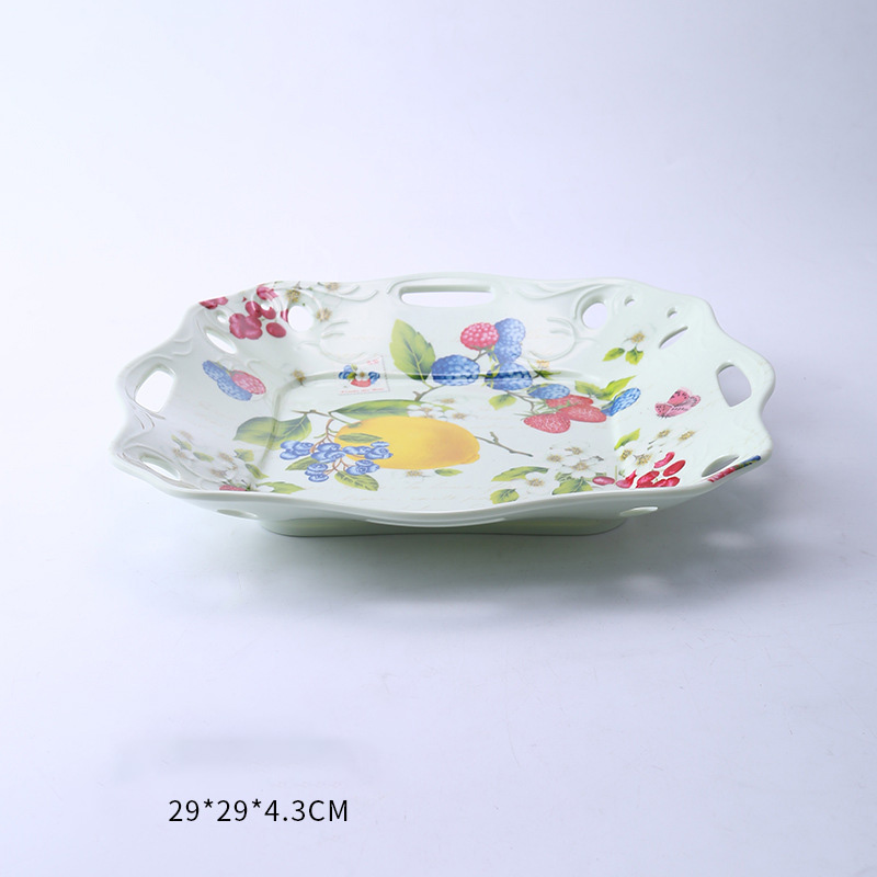Fruit tray, plastic simple Dim sum candy tray