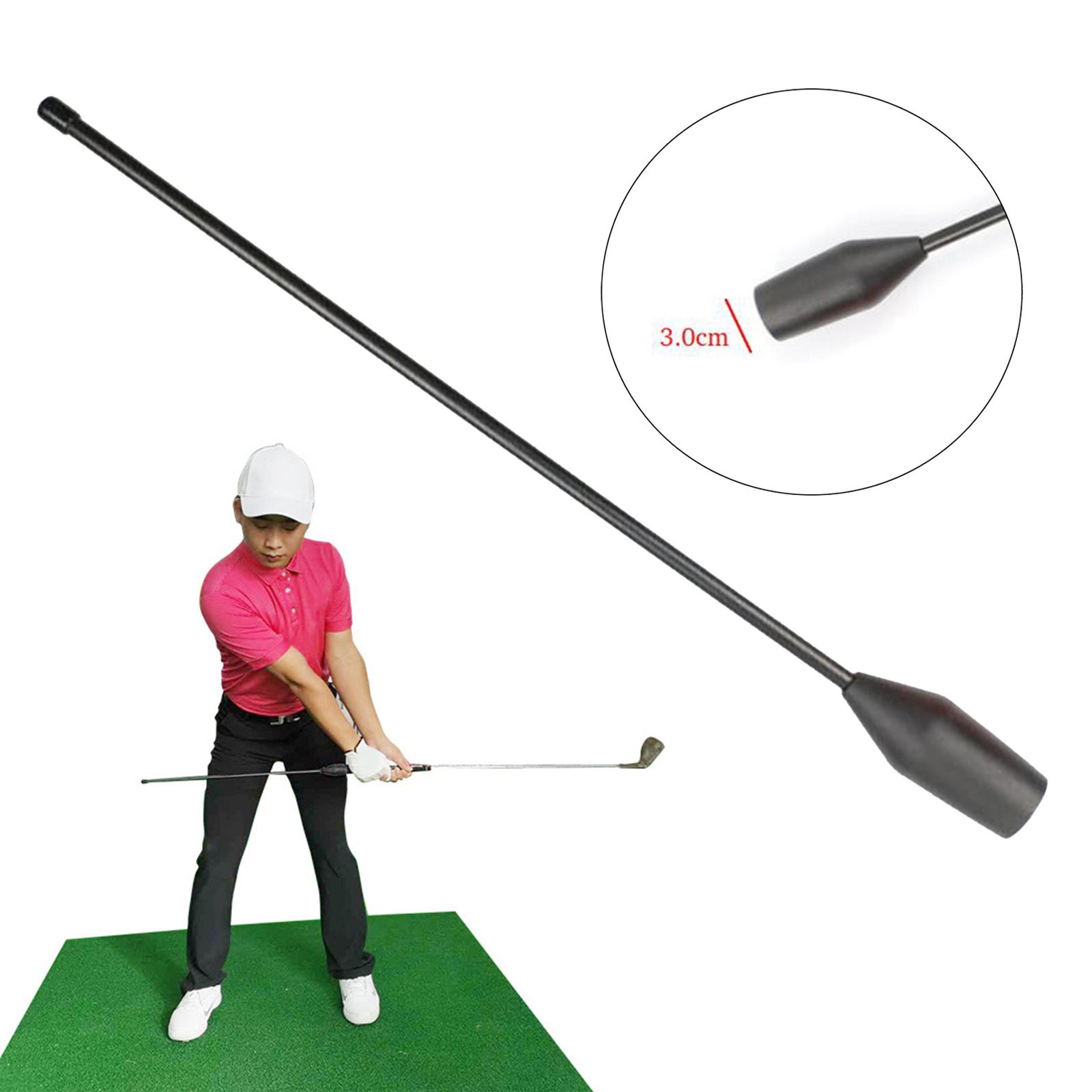 Flameer Golf Swing Trainer for Golfer Golf Chipping Practice Aid Stick Training