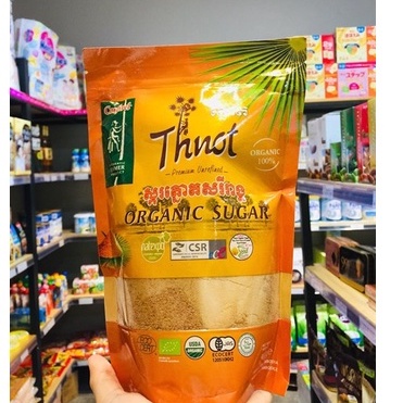 Đường thốt nốt hữu cơ Confirel túi 500g -Leaf organic