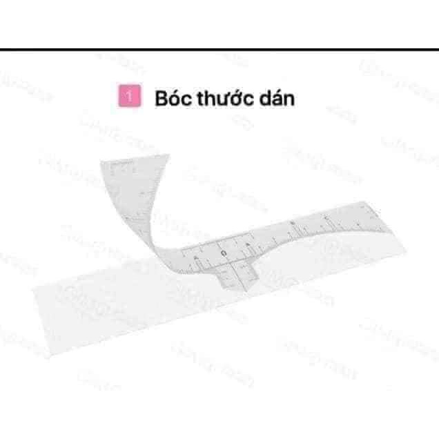 Thước dán, đo vẽ lông mày (set 10 chiếc)