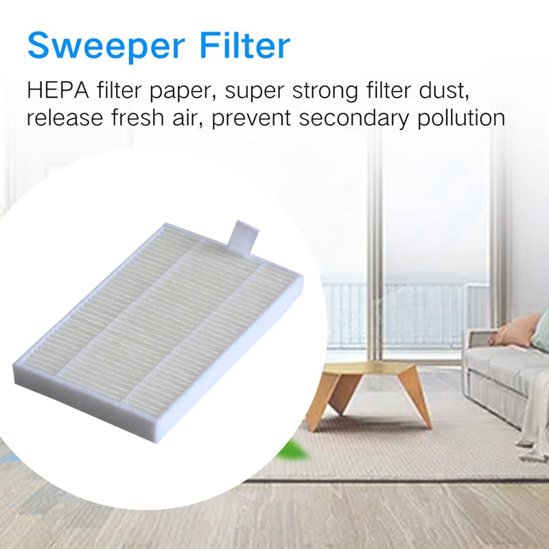 10PCS for C30B Robot 800T 820S Robot Vacuum Cleaner Replacement HEPA Filter