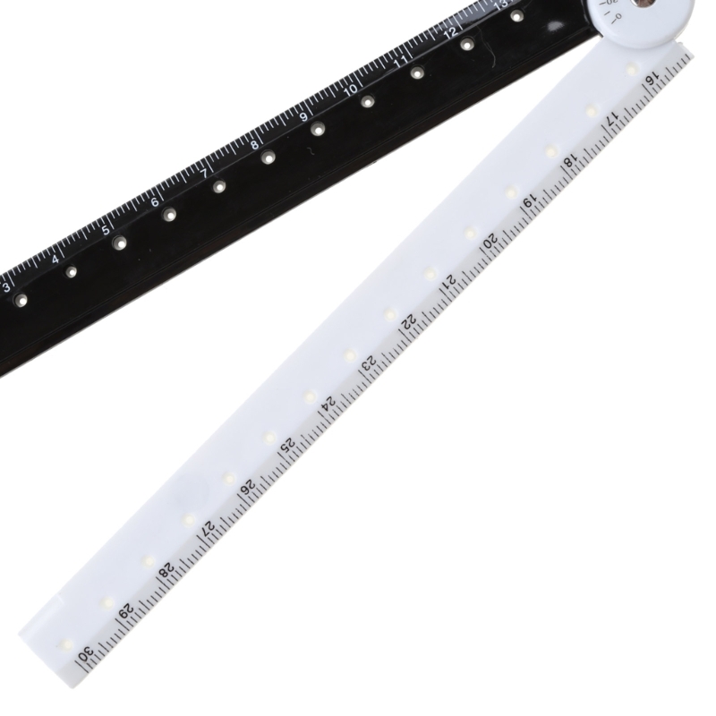 2 miếng nhựa thước gấp 30 cho cm thước kẻ vẽ thước nhựa cho sinh viên