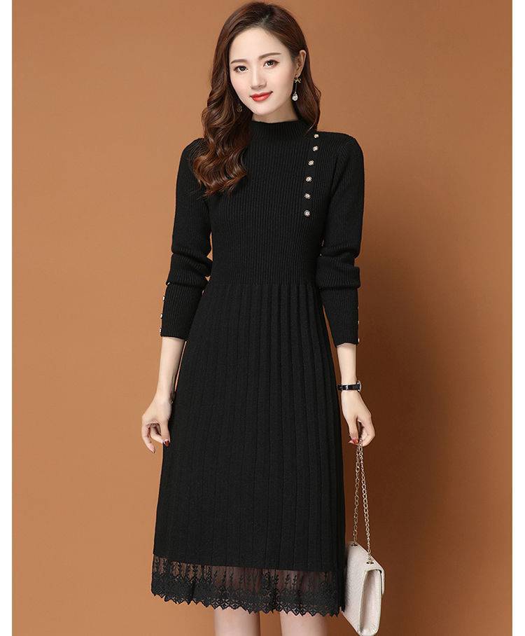 Đầm len nữ Cao Cấp Sang Trọng