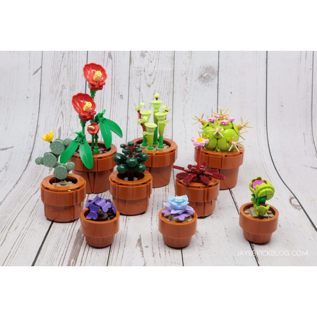 10329 Lego Creator Expert Botanical Collection Tiny Plants - Đồ chơi lắp ráp Chậu hoa mini