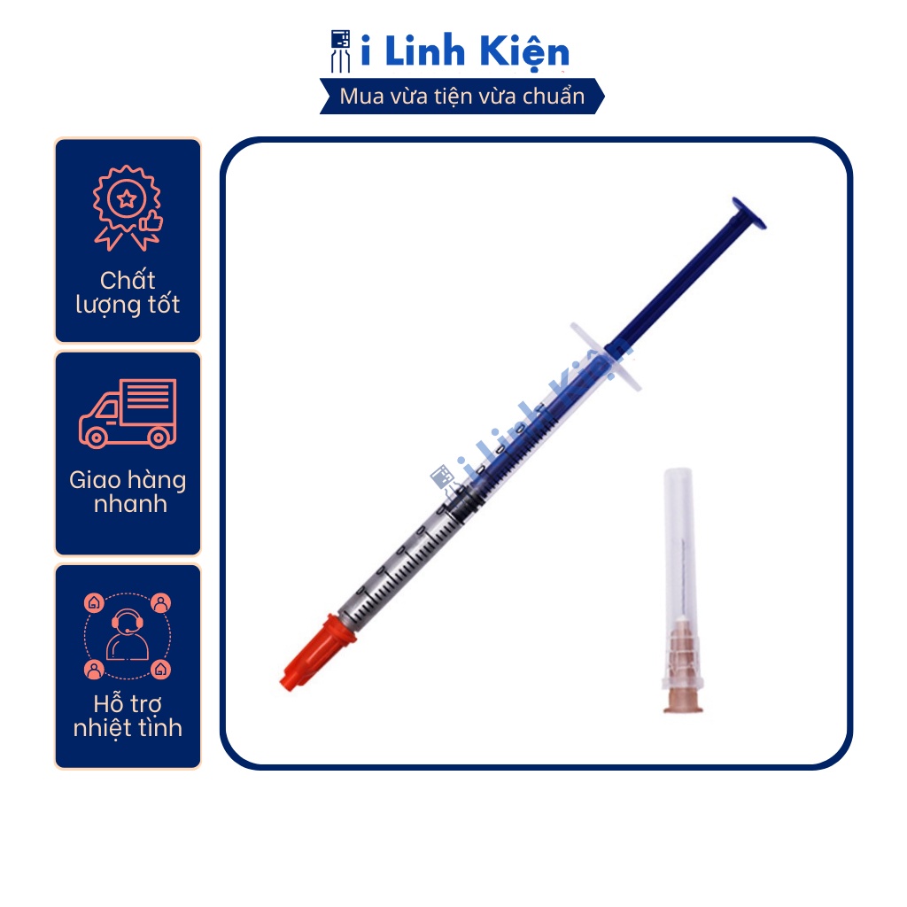 Keo dẫn điện dán hàn mạch bạc 0.5ml 0.2ml hàn dán mạch điện
