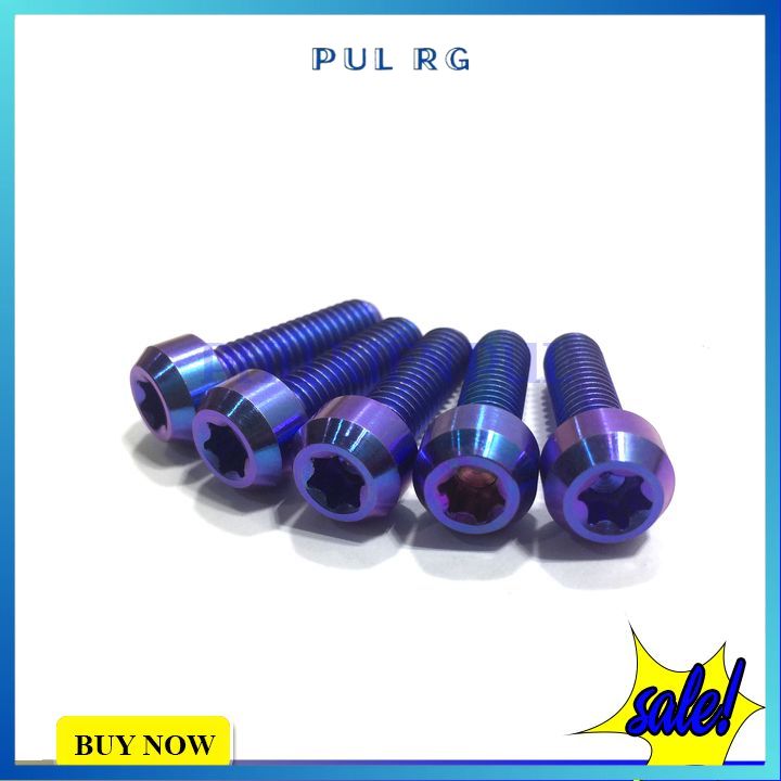 Ốc titan gr5 6li20 trụ bắt dè trước sau - gắn dàn áo các vị trí khác giá 1 con