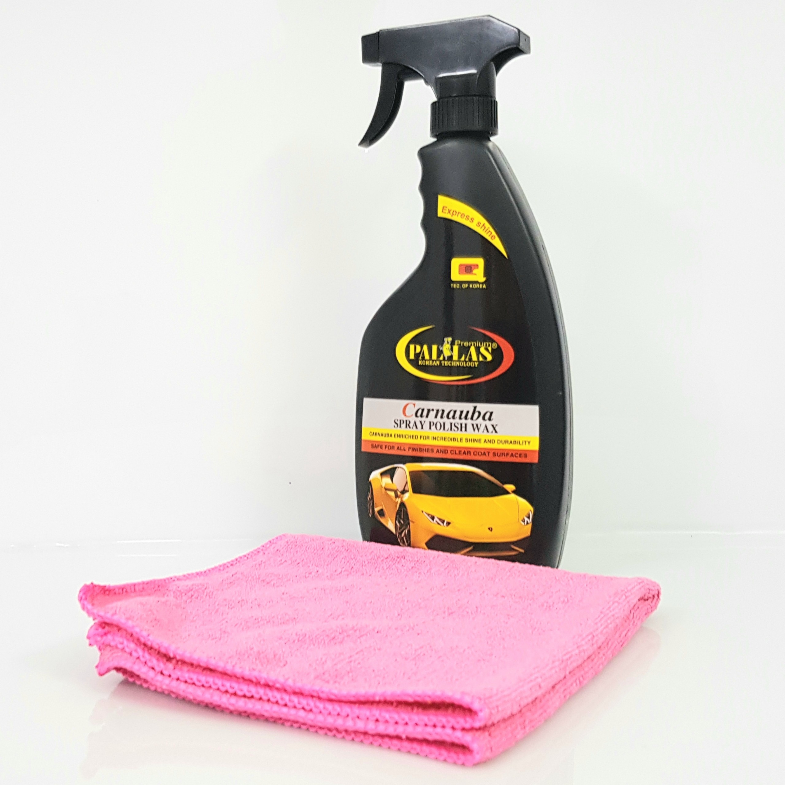 [HCM][Mua 2 chai tặng khăn] Chai bóng sơn xe PALLAS Spray Polish Wax 700ml