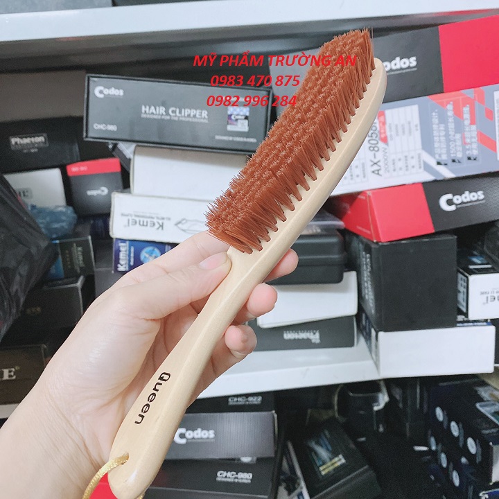 Chổi phủi tóc cong chuyên nghiệp cho Barber