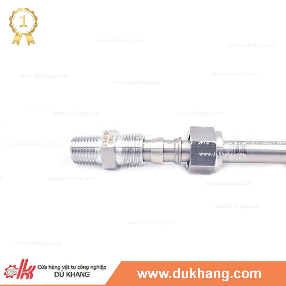 Siết hạt bắp ren ngoài inox