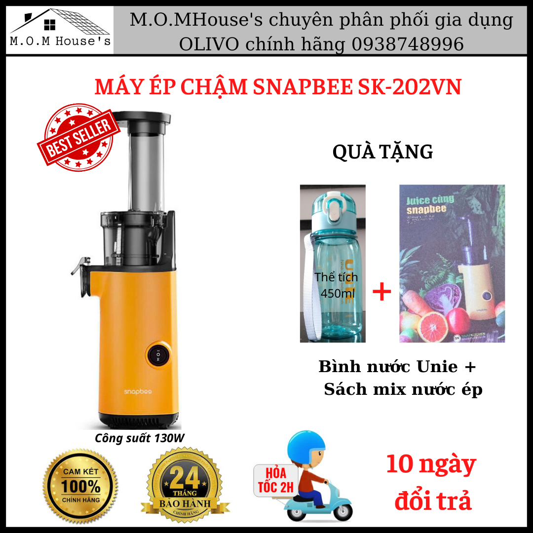 Máy ép chậm Mini SnapBee SK-202VN