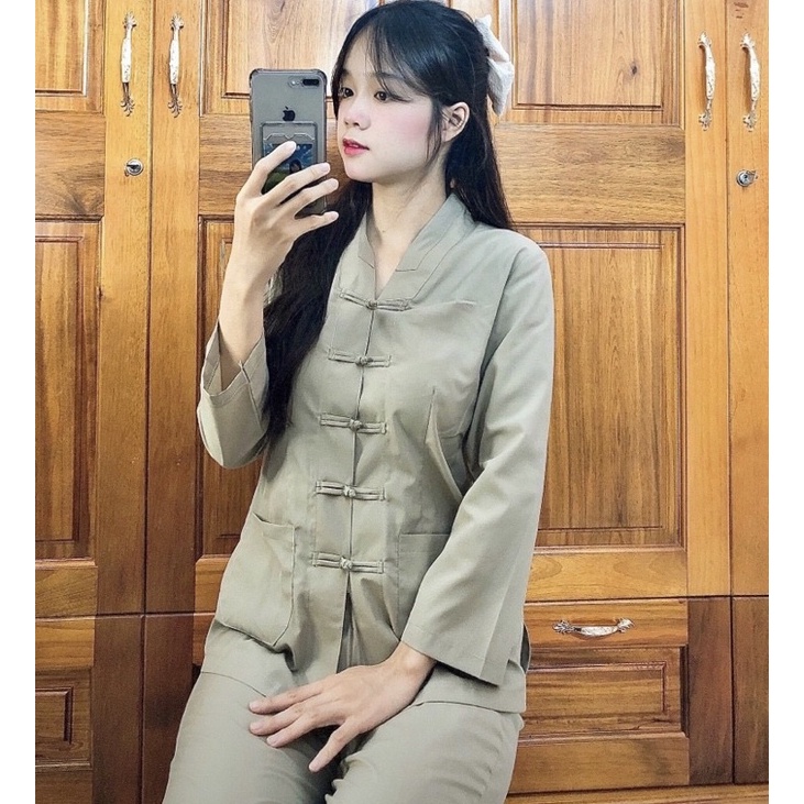 Đồ Lam Đi Chùa # La Hán Nữ