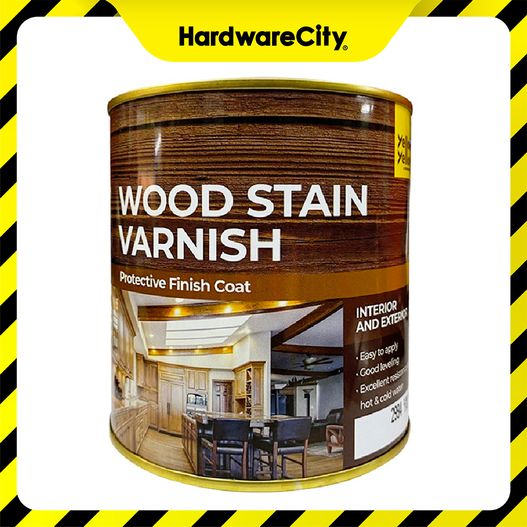 Yellowyellow Clear Coat Wood Stain Varnish 1L Protective Finish Coat For Interior and Exterior