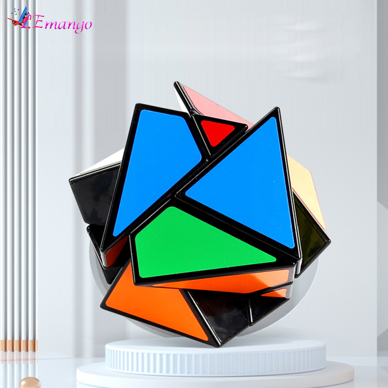 Creative Speed Cube Four-shaft Oblique Special-shaped Magic Cube Brain Teaser Educational Toys For Kids