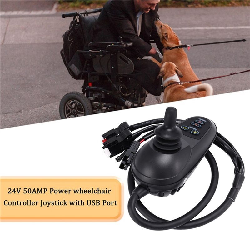 For%2024V%2050AMP%20PG%20VSI%20Power%20Wheelchair%20Controller%20Joystick%20with%20USB%20Port%20Replacement%20-%20Image%203