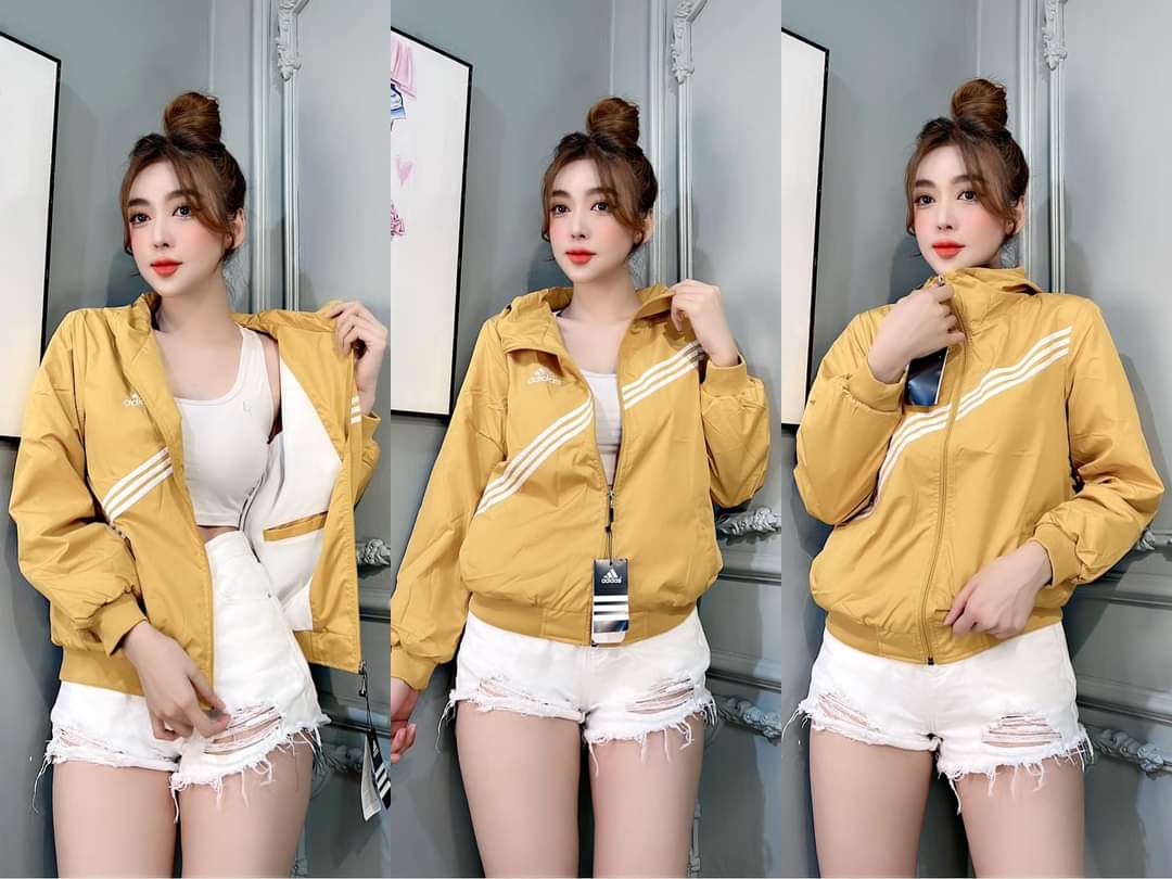 [HCM]Áo Khoác Dù Nữ 2 Lớp - SP y Hình