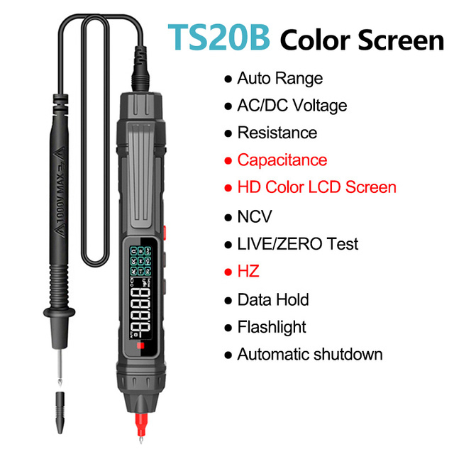 Bút thử điện thông minh đa năng 600v dc ac 600v
