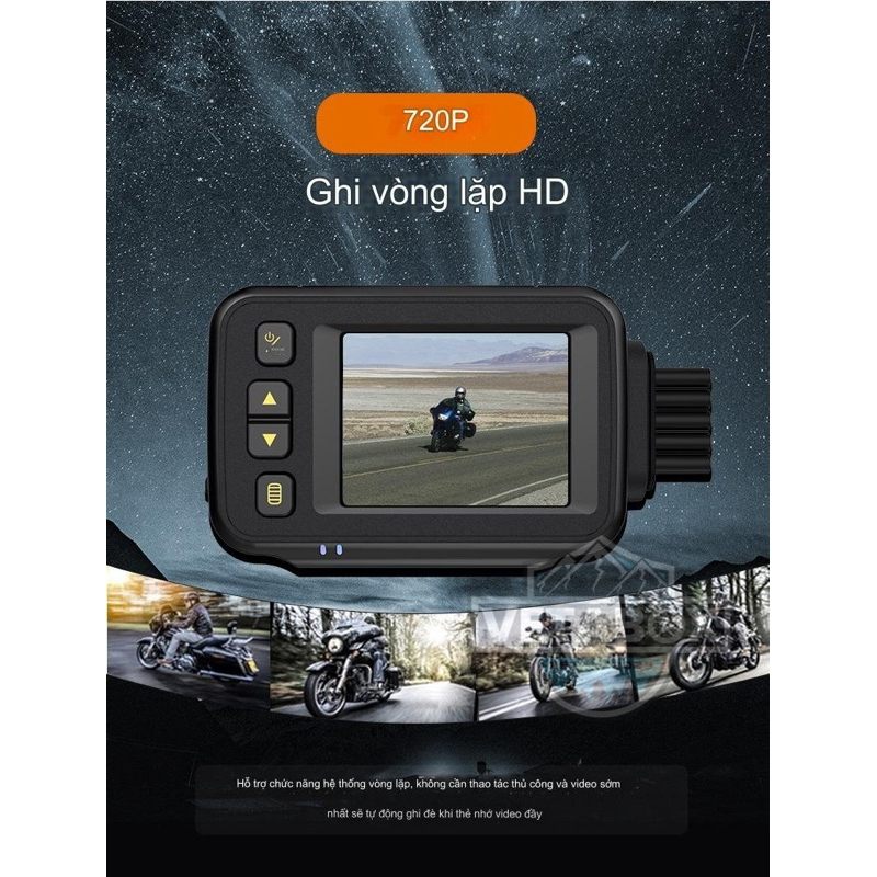 Camera Hành Trình Vetabox bản Basic - 2 camera 720p+480p - BH6T