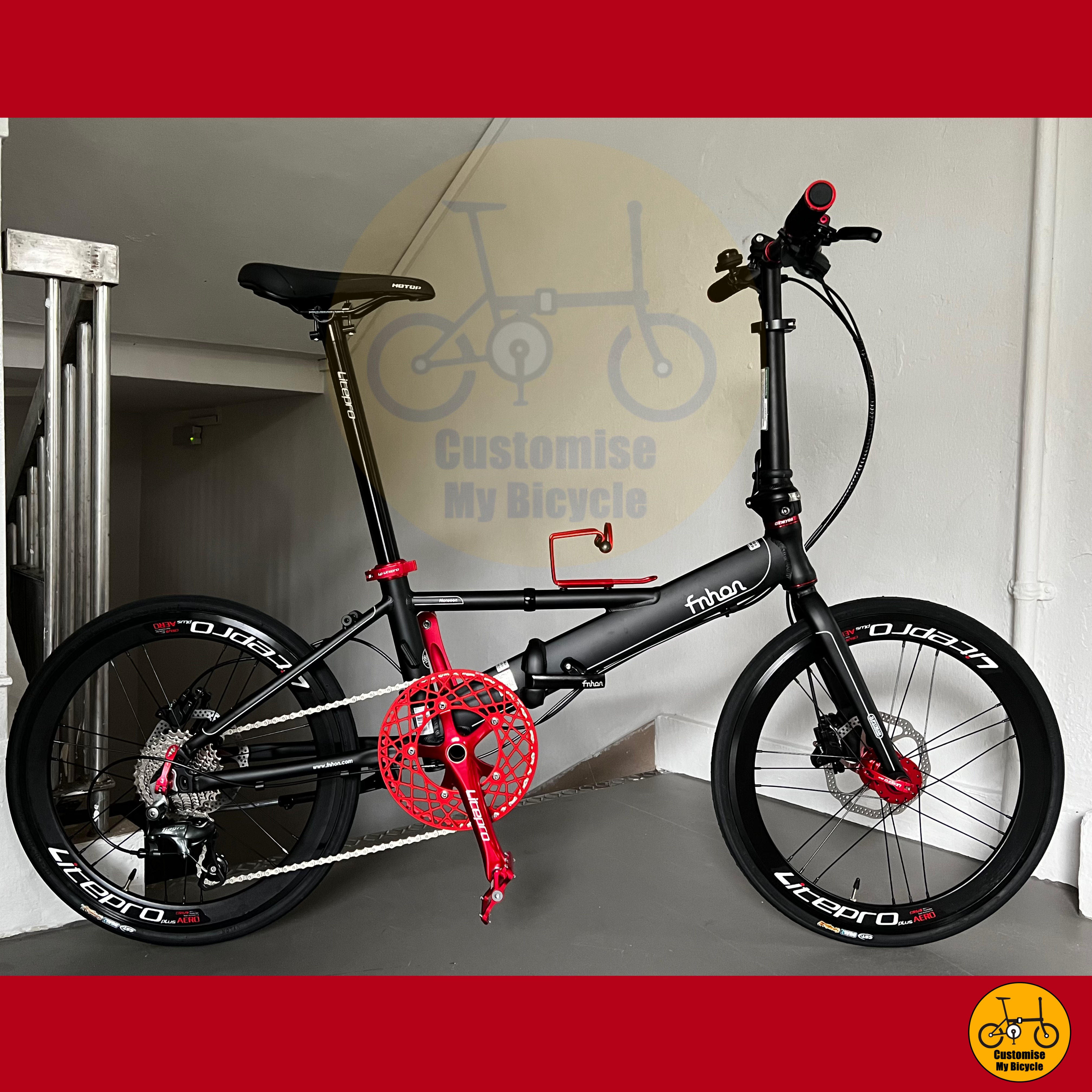 Aero folding hot sale bike