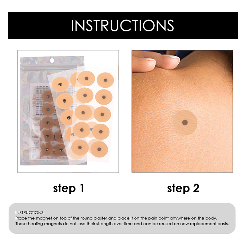 【Latest Style】 20 Sheet Acupuncture Magnetic Beads Sticky Ear Massage Patch Auricular Therapy Acupoint Sticking.