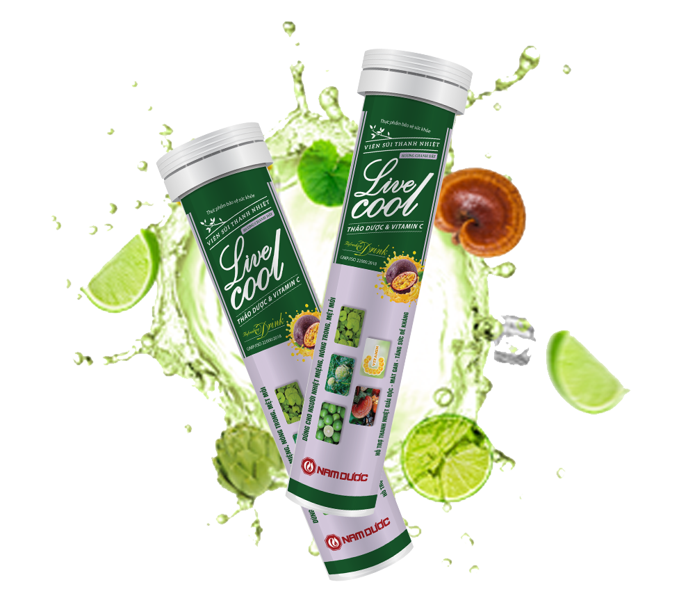 Viên sủi - Bột sủi thanh nhiệt Livecool