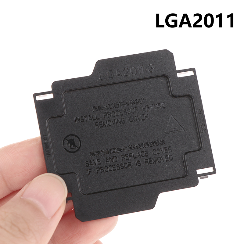 LGA%202011%20Motherboard%20CPU%20Socket%20Protection%20Shell%20Black%20Cover%20Universal%20CPU%20Protection%20Pin%20Cover%20For%20LGA%202011-3%20V3%202066%20X99%20X299%20Queena%20-%20Image%203