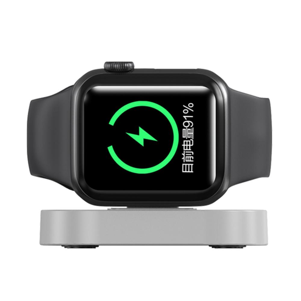 Foldable Wireless Charger 85 Degree Bracket Design Wireless Charger Dock Efficient Heat Dissipation Fast Charging Dock for Apple Watch 1-8 Generation