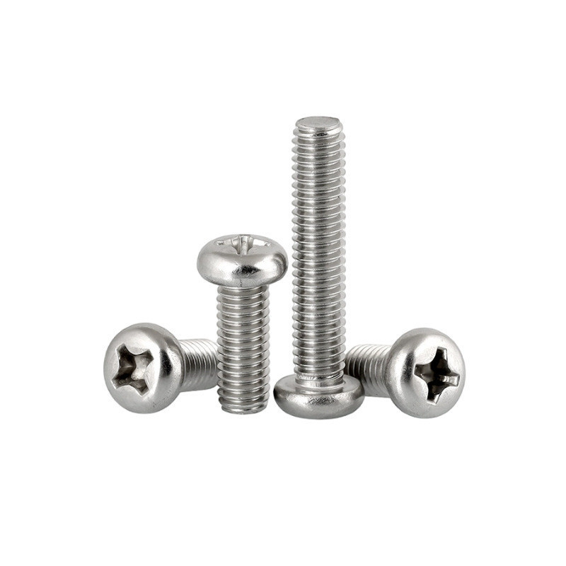 Ốc Vít pake đầu tròn M3,M4,M5 inox 304