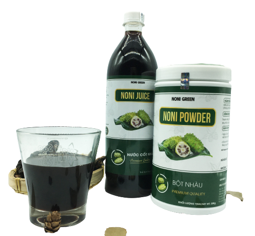 Nước cốt trái nhàu Noni Green chai 1000ml