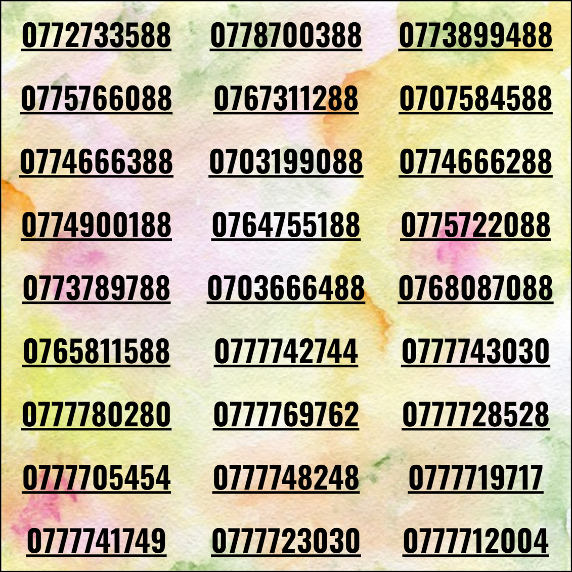 Sim đẹp phong thủy tứ quý, đầu 09 đuôi 88