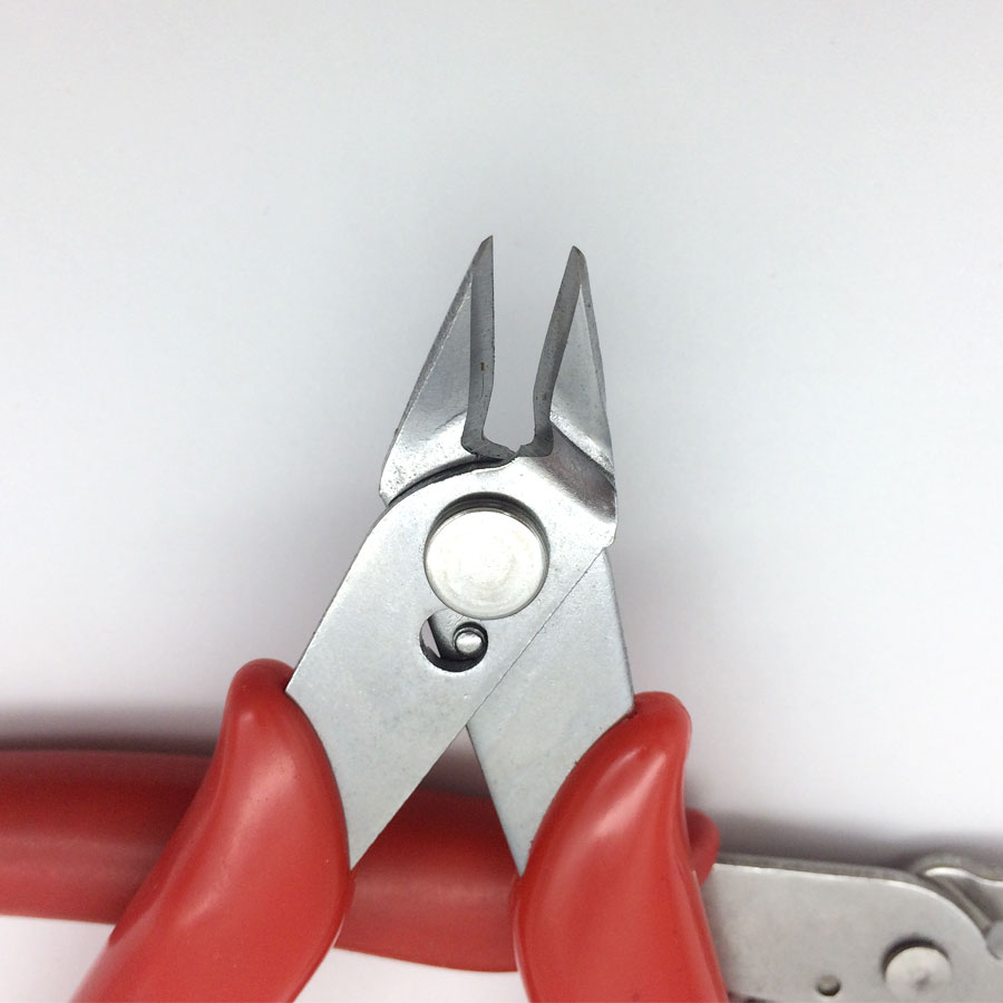 【High-quality】5 inch Red Electrical Wire Cable Cutters Cutting Side ...