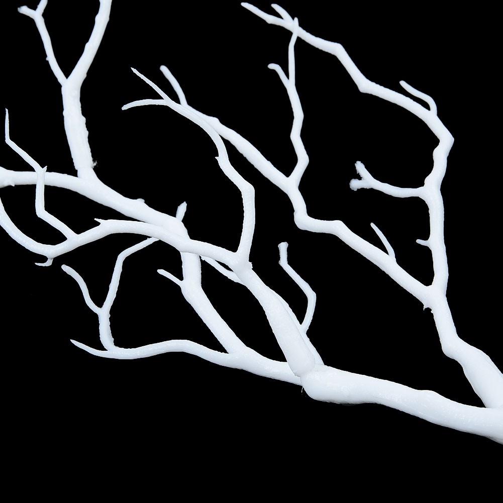 Simulation Tree Branch Dried Twig Home Wedding Decor Gift White/Green/Coffee