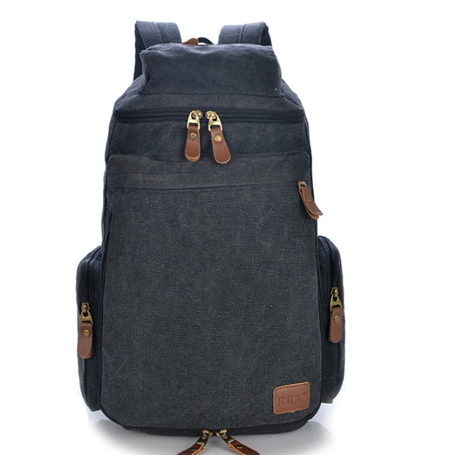 Ba lô canvas phối da đồ da thành long tlg 205876