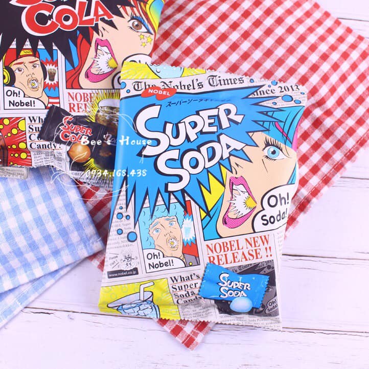 Kẹo Siêu Chua Super Candy Nhật Bản Không Đường