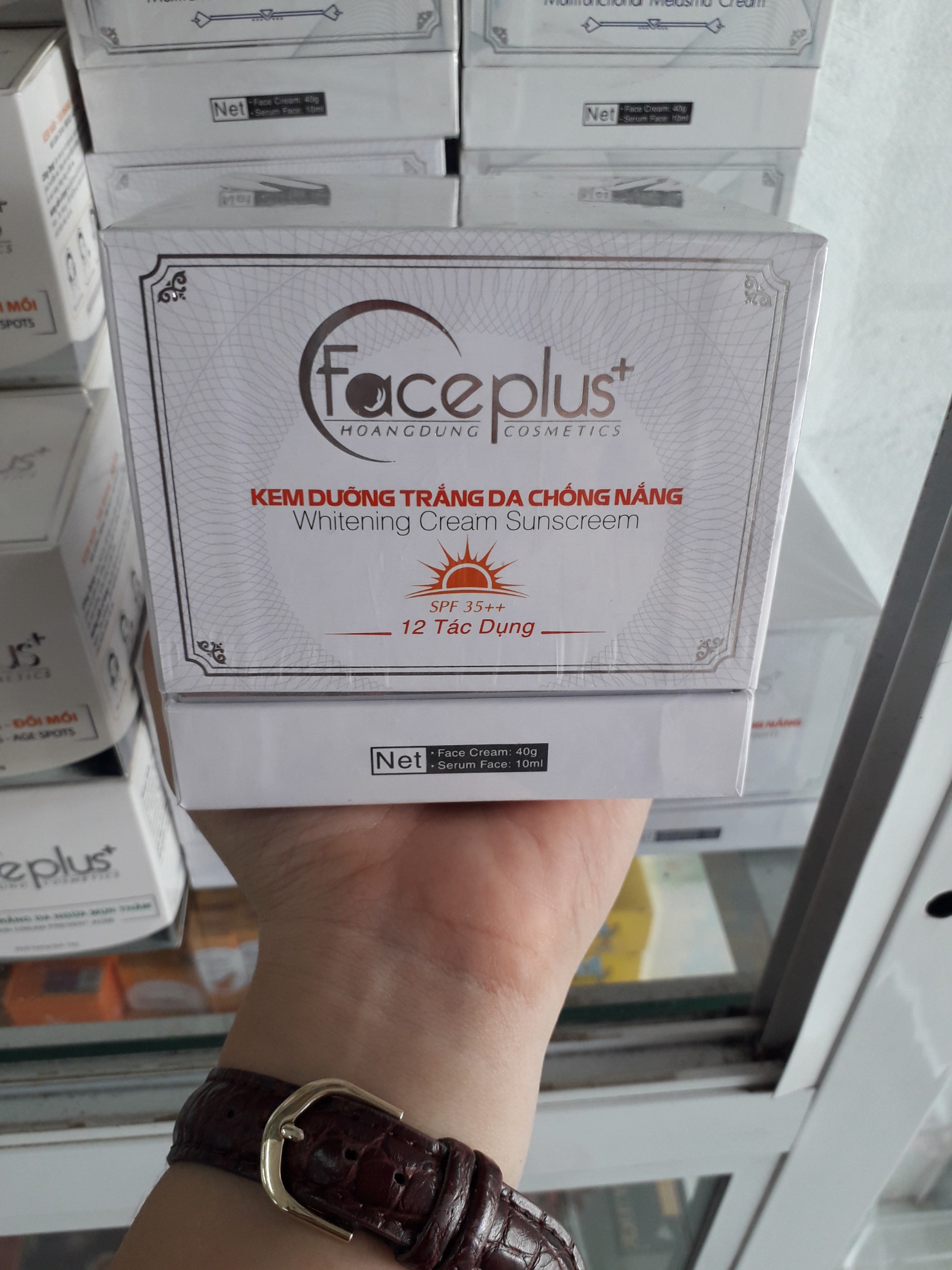 Kem đa chức năng FACE PLUS net 40g (tặng serum 10ml cùng loại)