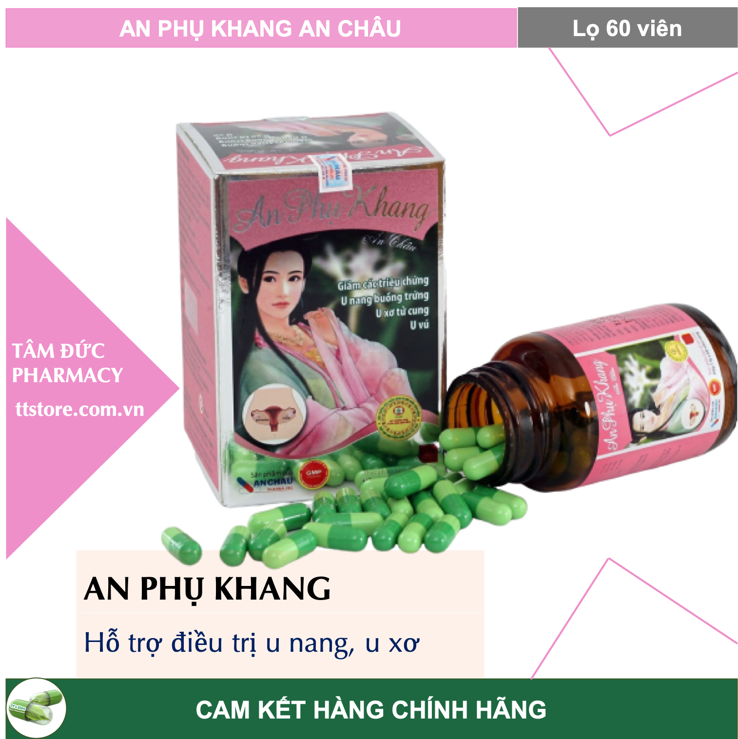 An phụ khang an châu - hỗ trợ u xơ, u nang