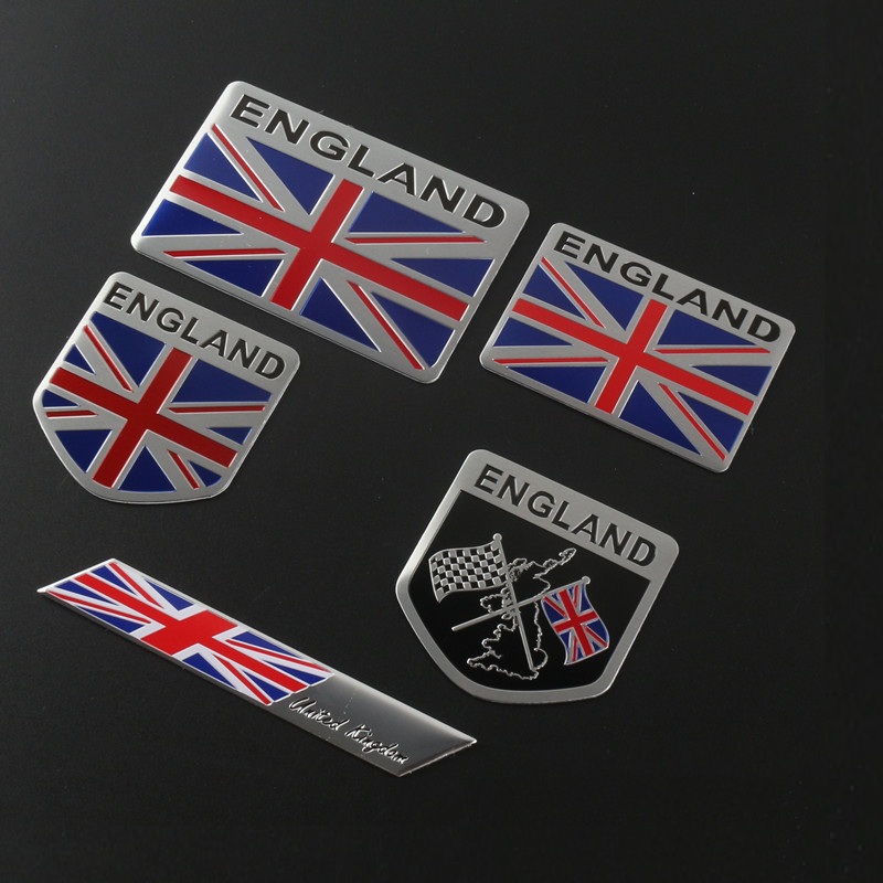 【Exclusive Offer】England Flag Car Stickers Kindom Emblem UK Badge Decal ...