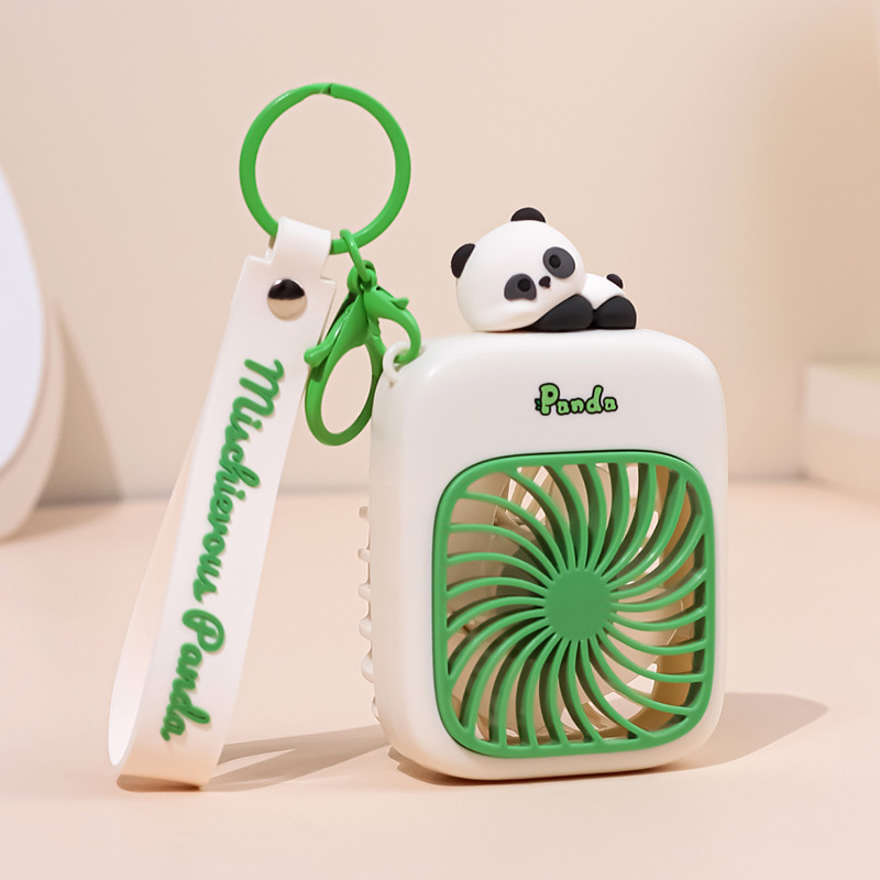 SADA Keychain handheld small fan convenient mini small usb charging cute pink fan