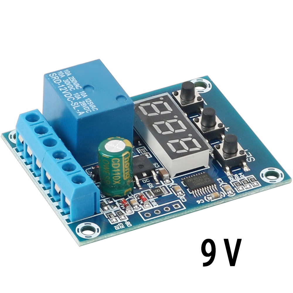 VOKTTA DC 9V Voltage Detection Module Relay Circuit Monitoring Module